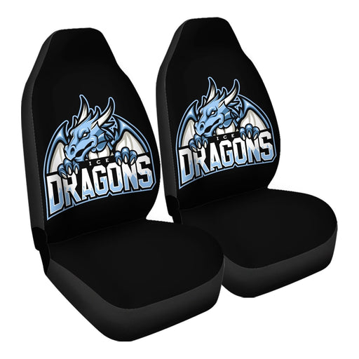 Ice Dragons Car Seat Covers - One size