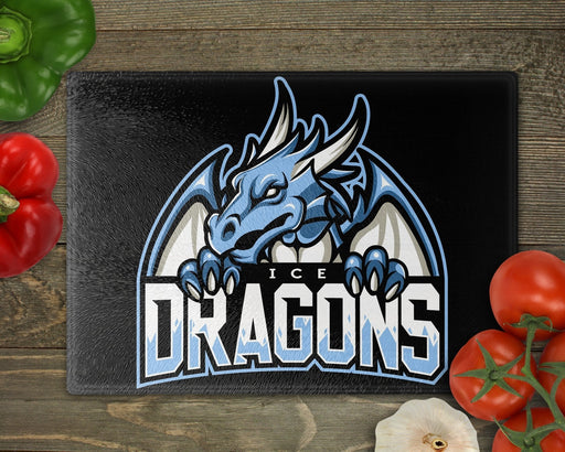 Ice Dragons Cutting Board