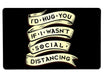 I’d Hug You If_P Large Mouse Pad