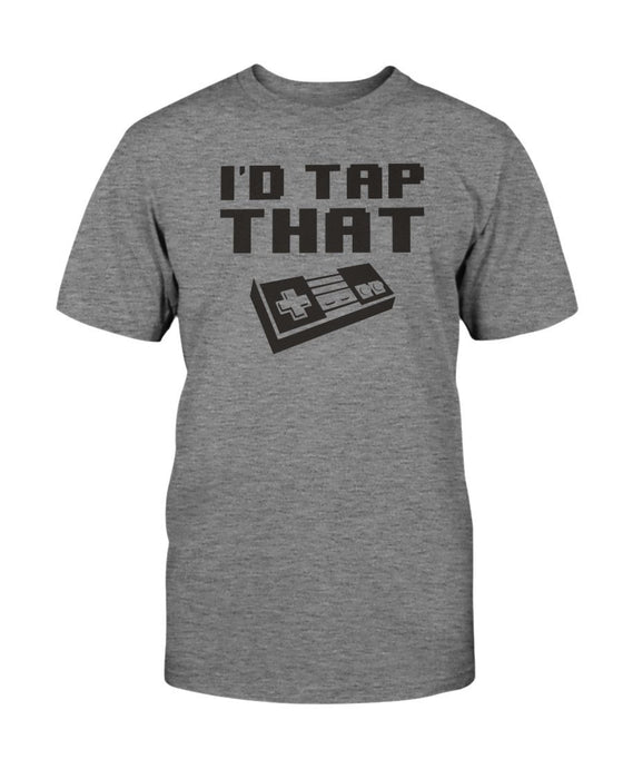 I’d Tap That Unisex T-Shirt - Athletic Heather / S