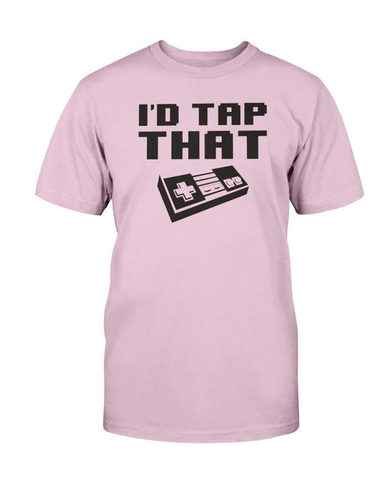 I’d Tap That Unisex T-Shirt - Classic Pink / S