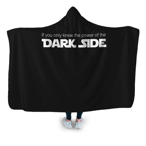 If You Only Knew Hooded Blanket - Adult / Premium Sherpa