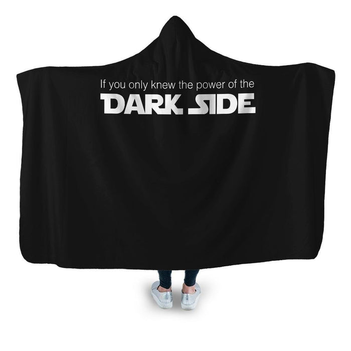 If You Only Knew Hooded Blanket - Adult / Premium Sherpa