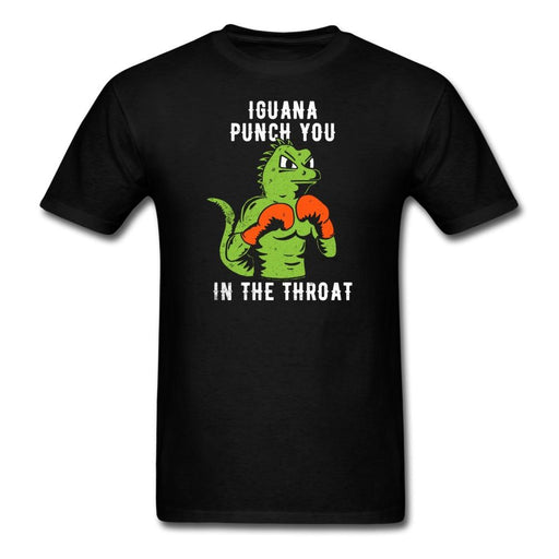 Iguana Punch You Unisex Classic T-Shirt - black / S