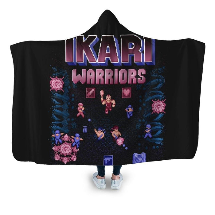 Ikari Warriors Hooded Blanket - Adult / Premium Sherpa