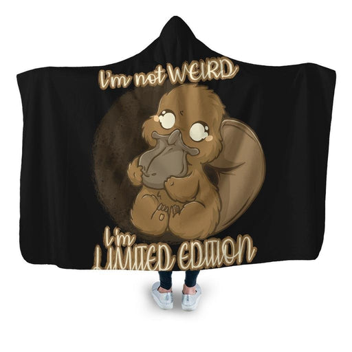 I’m Limited Hooded Blanket - Adult / Premium Sherpa