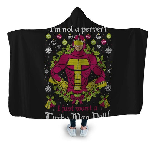 Im Not A Pervert Hooded Blanket - Adult / Premium Sherpa