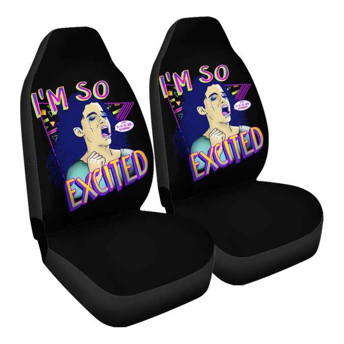 I’m So Excited Car Seat Covers - One size
