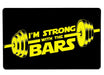 I’m Strong With The Bars Large Mouse Pad