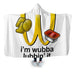 Im Wubba Lubbin It Hooded Blanket - Adult / Premium Sherpa