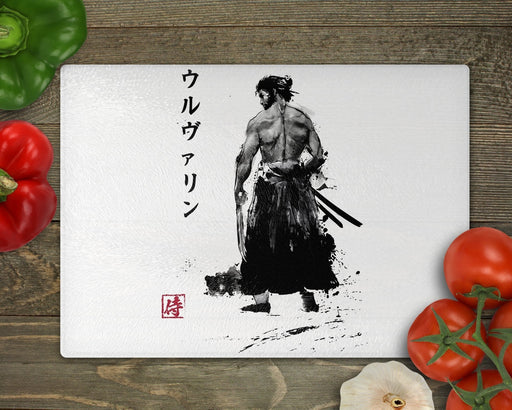 Immortal Samurai Sumie Cutting Board