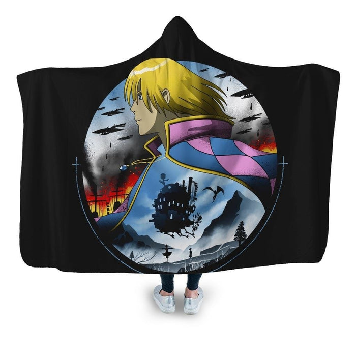 In The Midst Of War Castle Hooded Blanket - Adult / Premium Sherpa