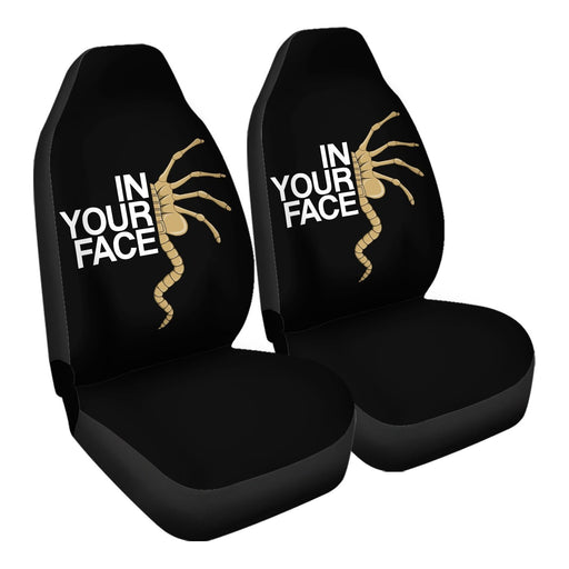 In Your Face Car Seat Covers - One size