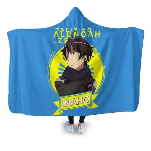 Inaho Aldnoah Zero Hooded Blanket - Adult / Premium Sherpa