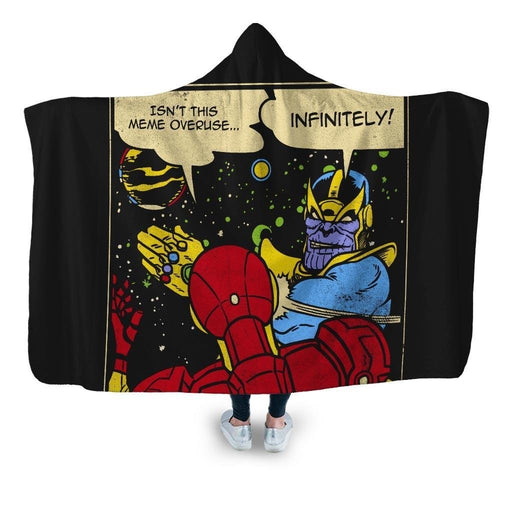 Infinite Slaps Hooded Blanket - Adult / Premium Sherpa