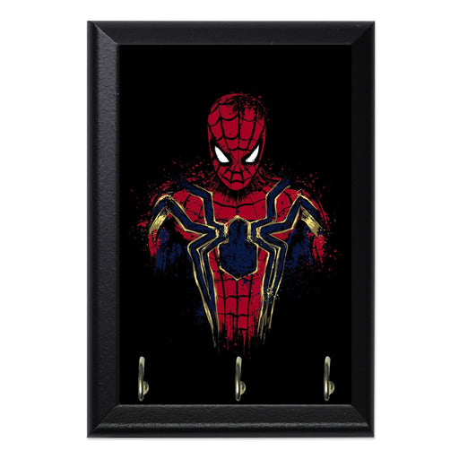 Infinity Spider Key Hanging Plaque - 8 x 6 / Yes