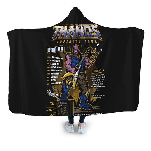 Infinity Tour Hooded Blanket - Adult / Premium Sherpa