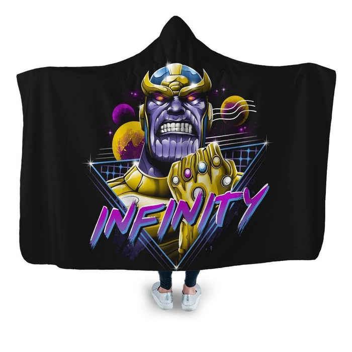 Infinity5 Colors Hooded Blanket - Adult / Premium Sherpa