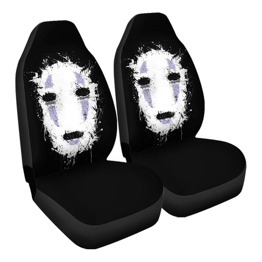 Ink No Face Car Seat Covers - One size