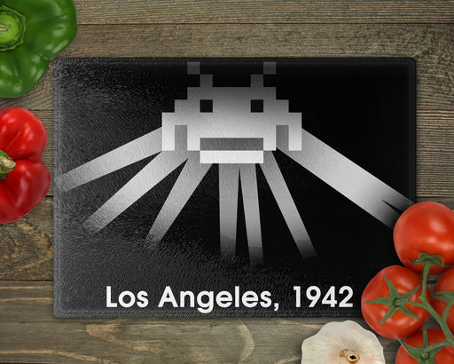 Invaders In Los Angeles Cutting Board