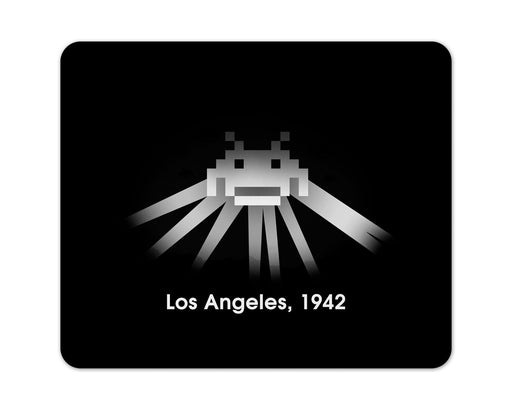 Invaders In Los Angeles Mouse Pad
