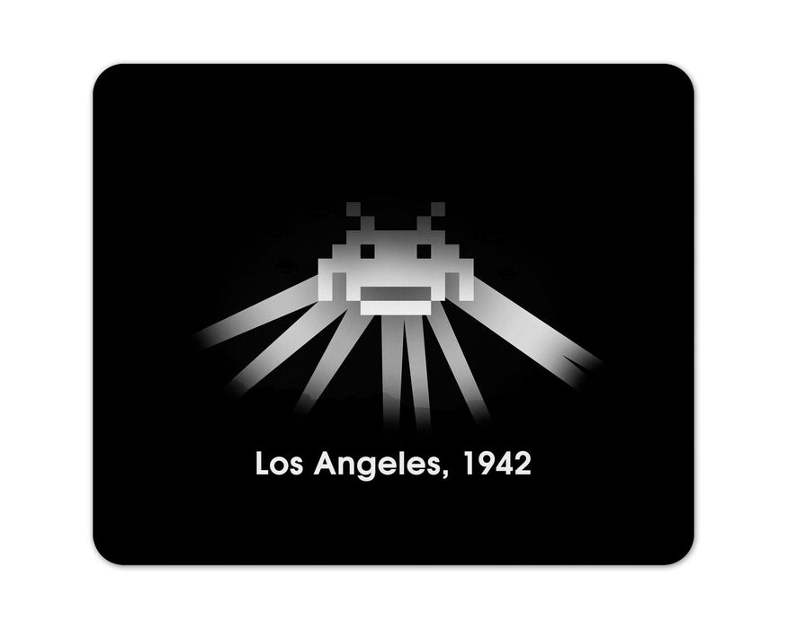 Invaders In Los Angeles Mouse Pad