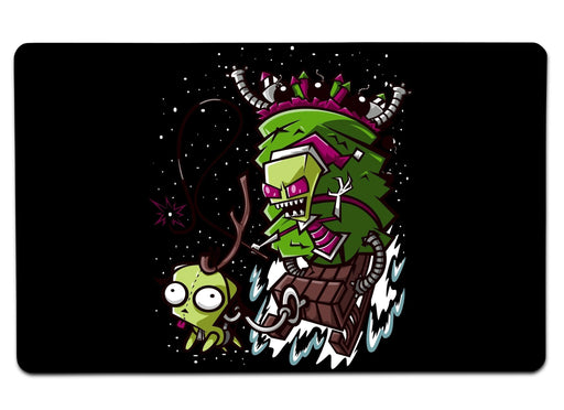 Invaderstolexmas Large Mouse Pad