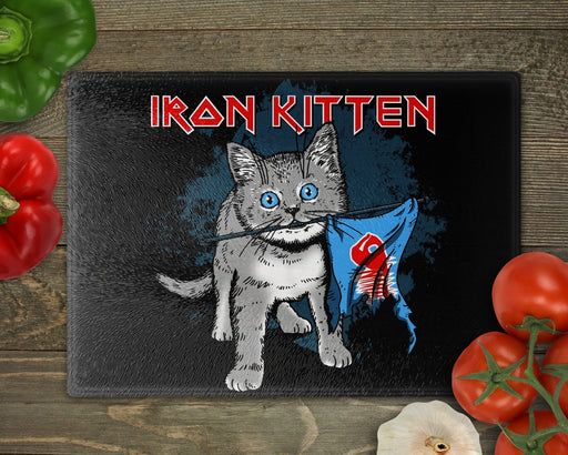 Iron Kitten Cutting Board