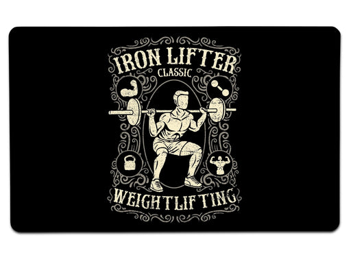 Iron Lifter Large Mouse Pad