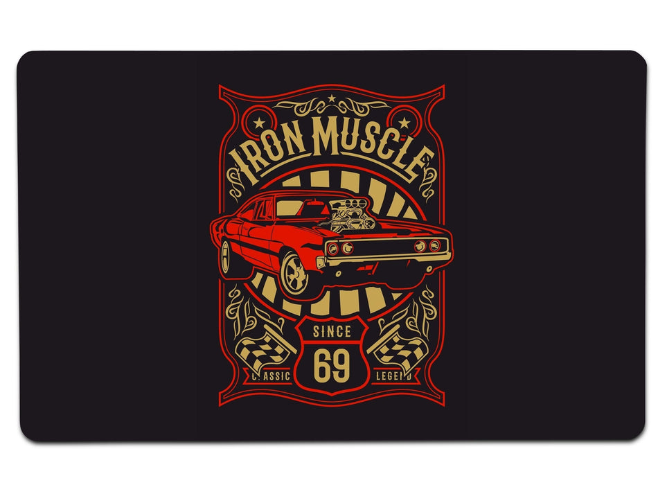 Iron Muscle Large Mouse Pad
