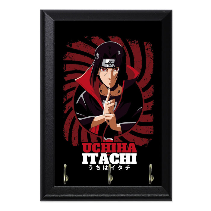 Itachi Uchiha Key Hanging Plaque - 8 x 6 / Yes