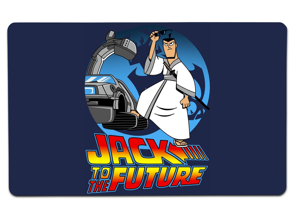 Jack To The Future Large Mouse Pad