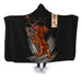 Japanese Tiger Courage Tattoo Hooded Blanket - Adult / Premium Sherpa