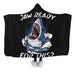 Jaw Ready For This Hooded Blanket - Adult / Premium Sherpa