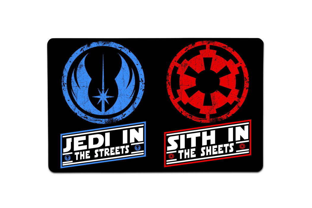 Jedi in the Streets Sith Sheets Large Mouse Pad Placemat