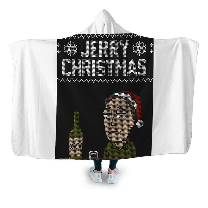 Jerry Christmas Hooded Blanket - Adult / Premium Sherpa