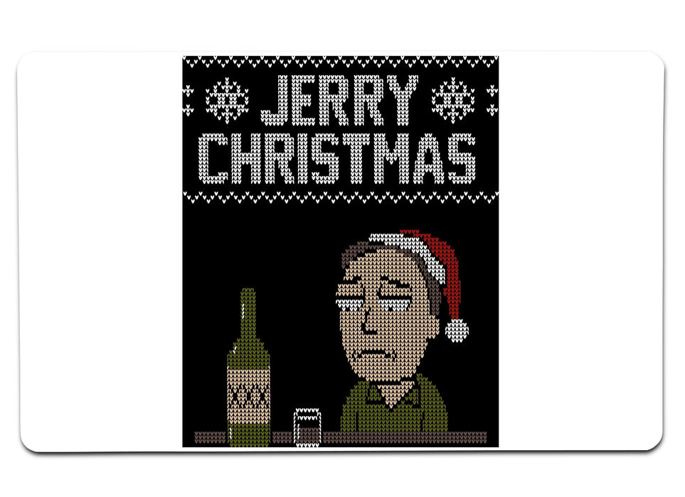 Jerry Christmas Large Mouse Pad