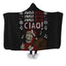 Jingle Bella Ciao Hooded Blanket - Adult / Premium Sherpa