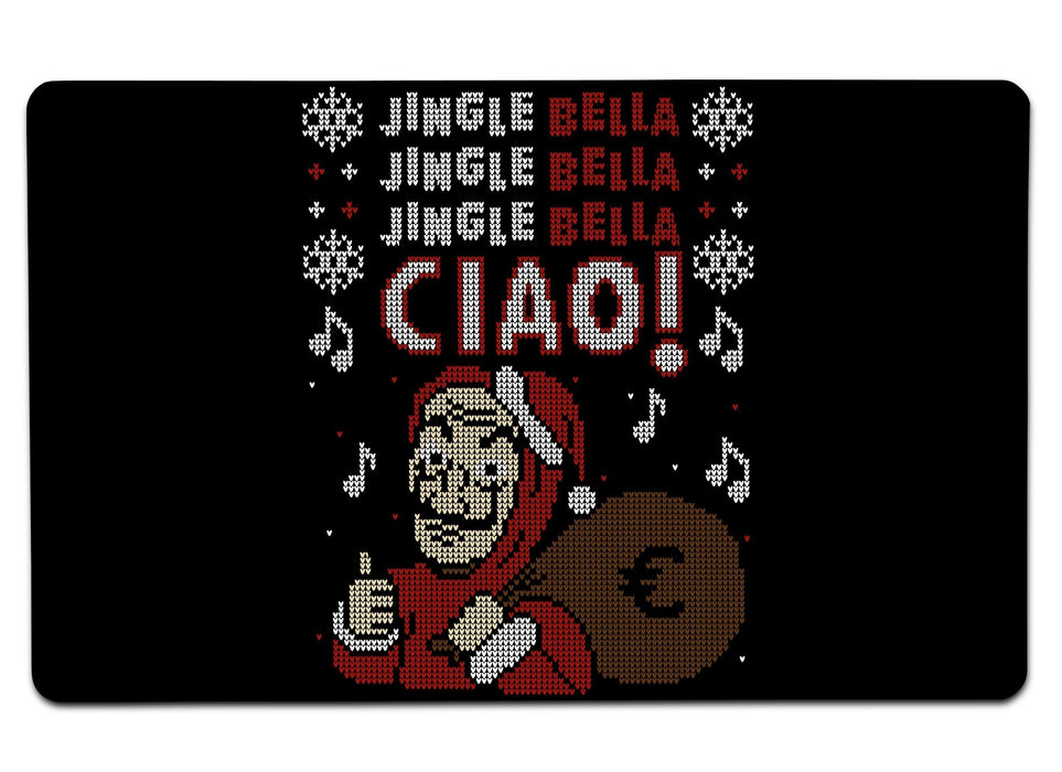 Jingle Bella Ciao Large Mouse Pad
