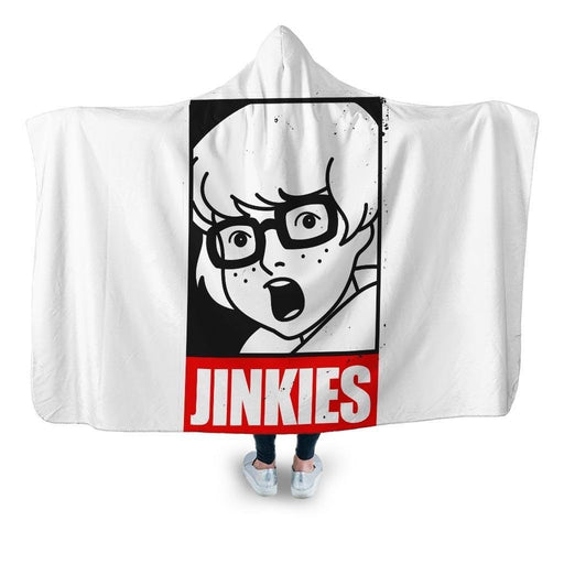 Jinkies Im A Meme Hooded Blanket - Adult / Premium Sherpa