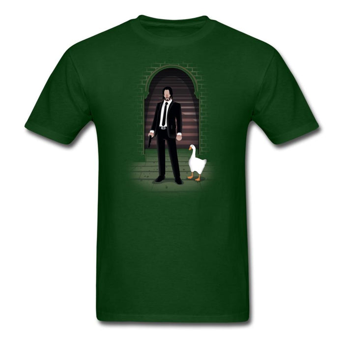 John Wonk Unisex Classic T-Shirt - forest green / S