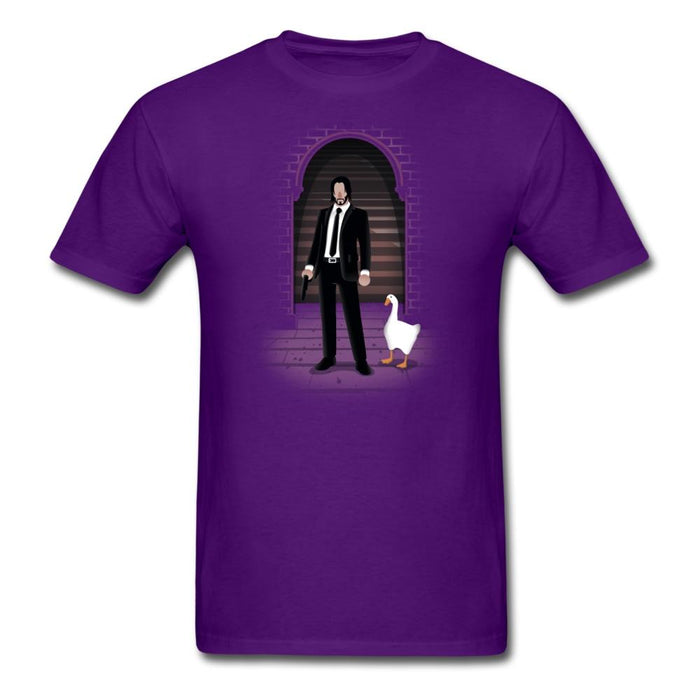 John Wonk Unisex Classic T-Shirt - purple / S