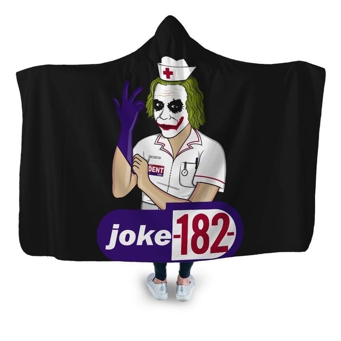 Joke182 Hooded Blanket - Adult / Premium Sherpa