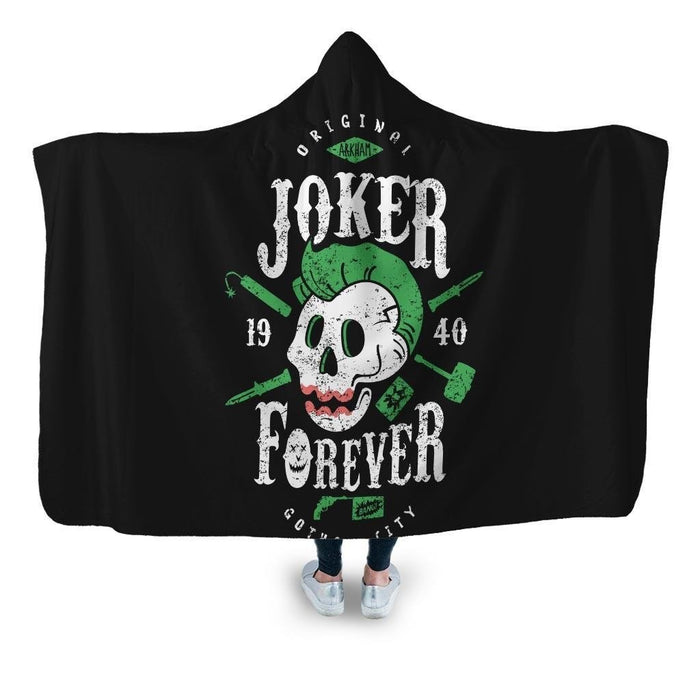 Joker Forever Hooded Blanket - Adult / Premium Sherpa
