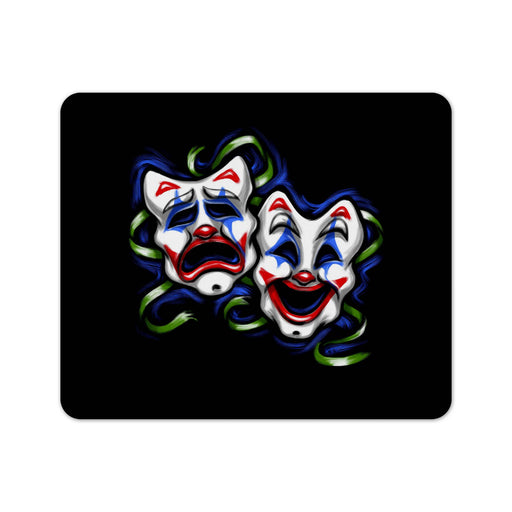 joker_comedy_tragedy2 Mouse Pad