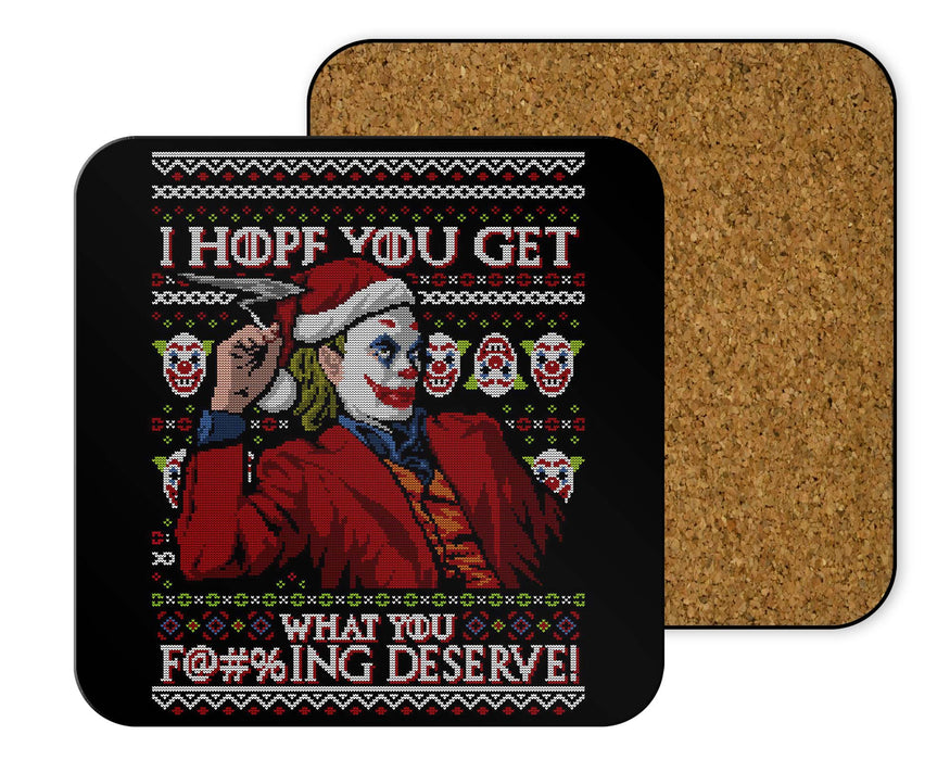 joker_ugly_sweater_2019 Coasters