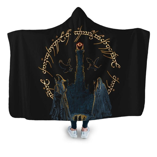 Journey Through Middle Earth Hooded Blanket - Adult / Premium Sherpa