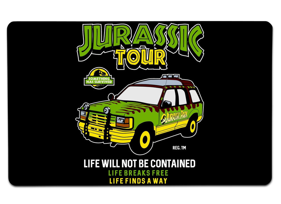 Jurassic Tour Large Mouse Pad