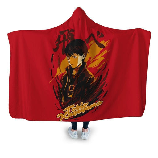 Kageyama Tobio Hooded Blanket - Adult / Premium Sherpa