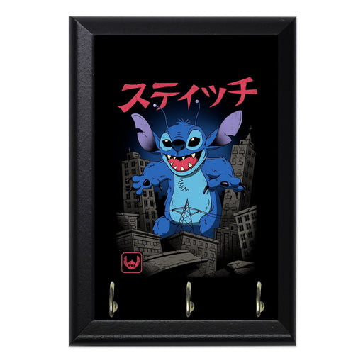Kaiju 626 Wall Plaque Key Holder - 8 x 6 / Yes